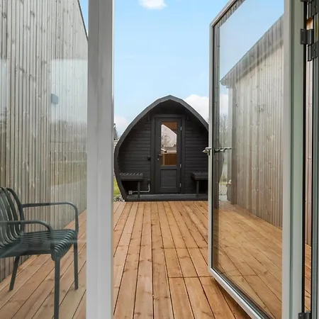 Gorgeous In With Sauna 度假居 Glesborg