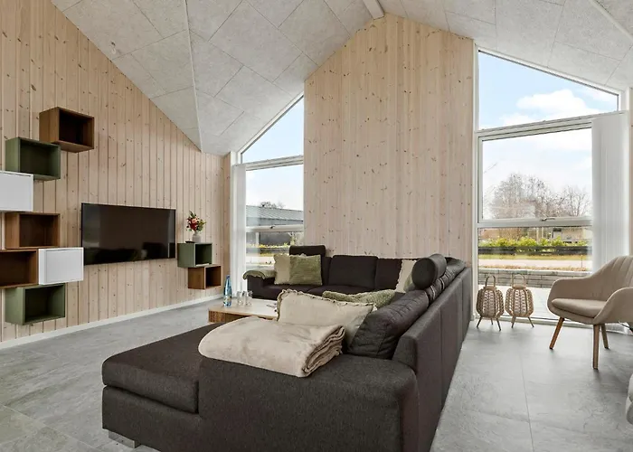 Gorgeous In With Sauna 度假居 Glesborg